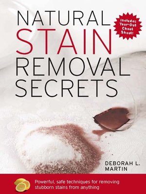 cover image of Natural Stain Removal Secrets